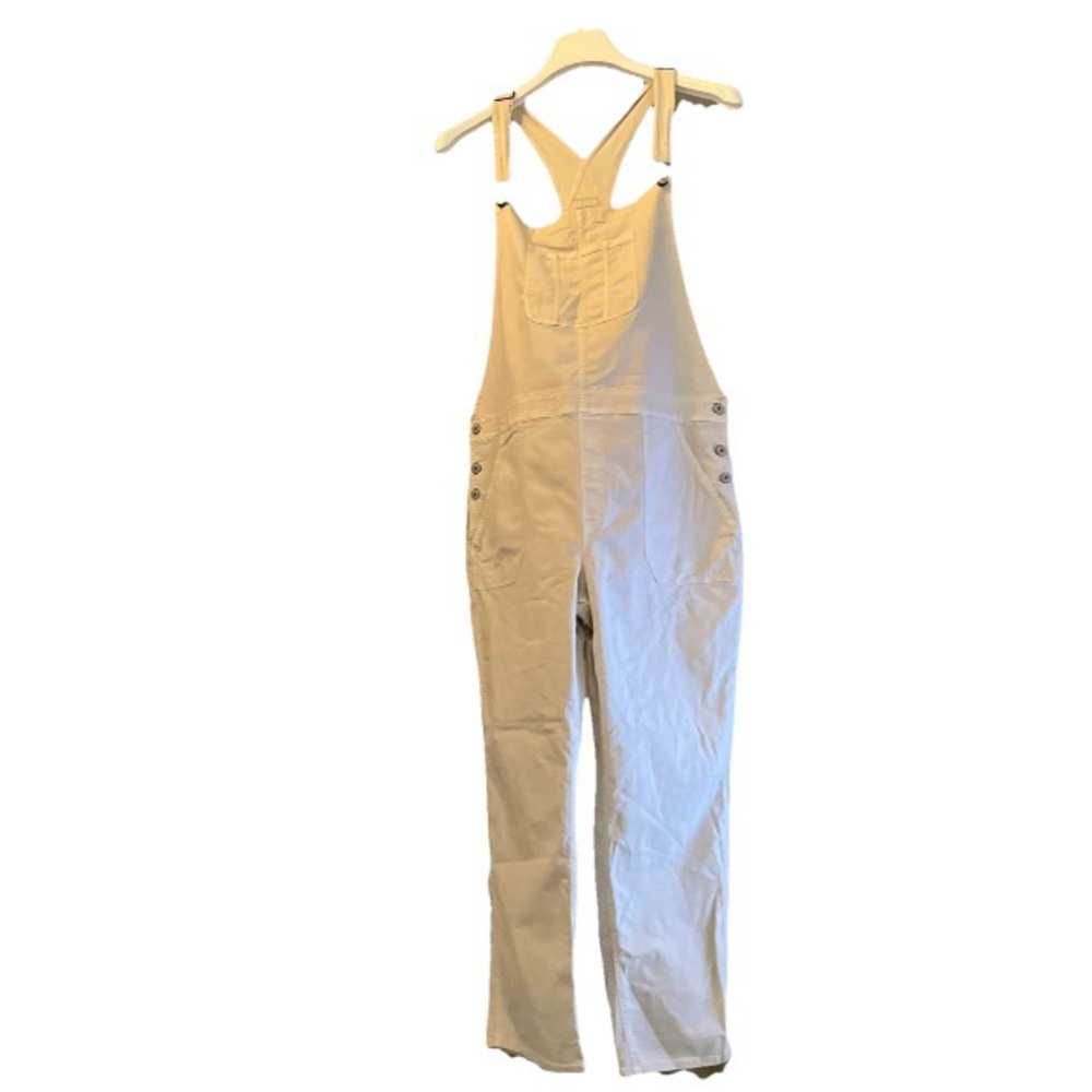 American Eagle Outfit Cream Overalls for Effortless Style size XXL gently used.